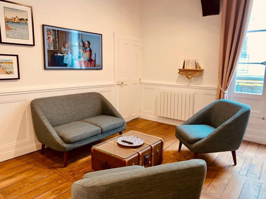 Le Pandora, Charmant Studio - Hypercentre Rennes Kültér fotó